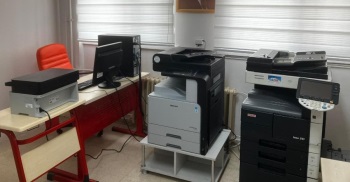 Şefaatli MYO’da Baskı Merkezi Kuruldu