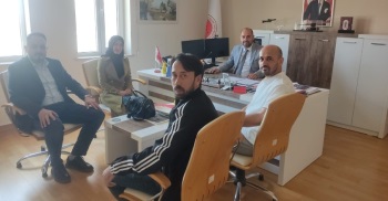 Tıp Fakültesi Bilgi İşlem Ekibi, Başkanlığımızı Ziyaret Etti
