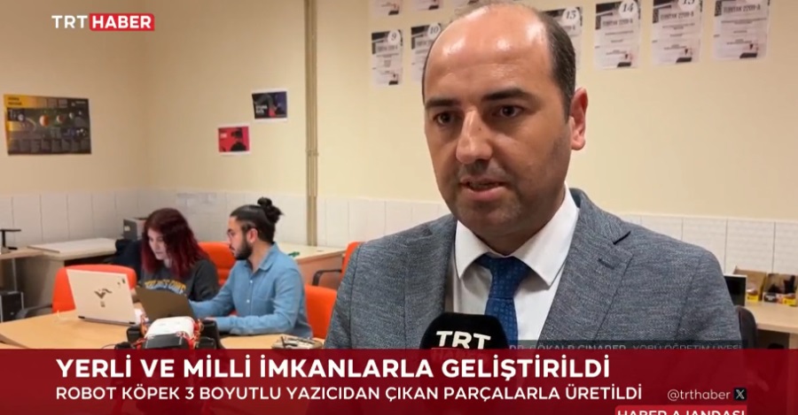 Yozgat Bozok Üniversitesi Üretimi Yerli ve Millî Robot Köpek “BYTE”