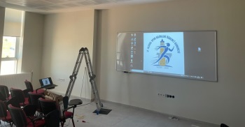 Spor Bilimleri Fakültesinde Projeksiyon Sistemlerine Yönelik Çalışmalar Gerçekleştirildi
