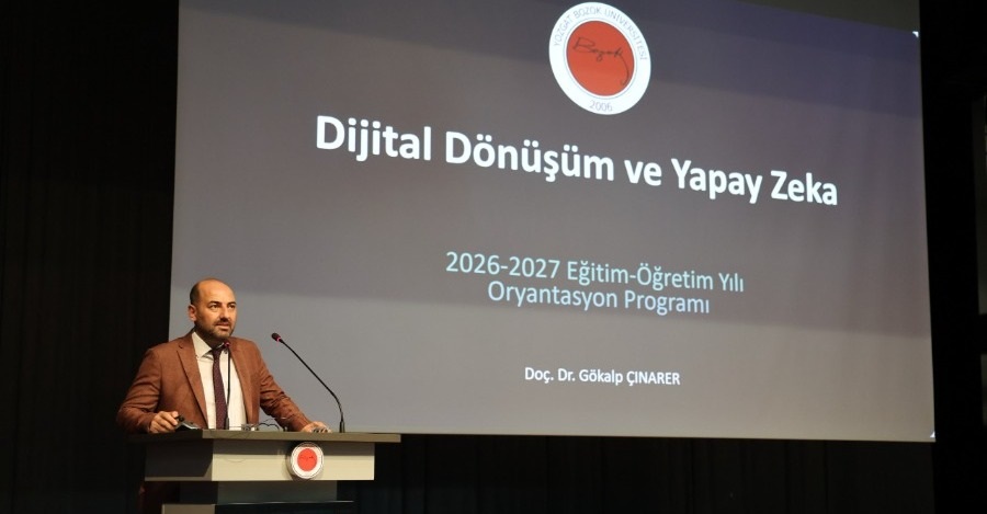 Oryantasyon Programında Başkanımız Tarafından “Dijital Dönüşüm ve Yapay Zeka” Sunumu Gerçekleştirildi